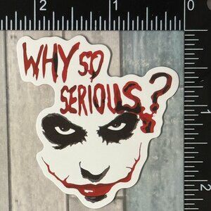 🌀10/$10🌀 The Joker Harley Quinn Reusable Waterproof Vinyl Sticker Decal